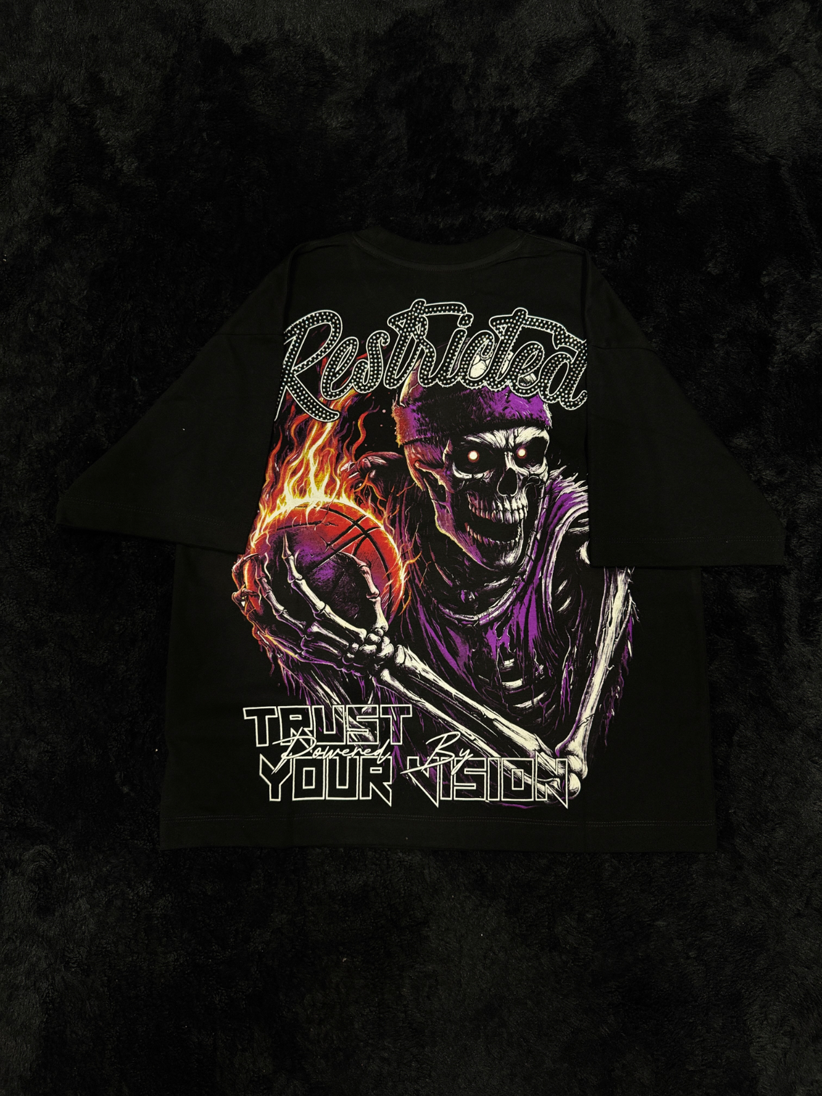 Remera RESTRICTED Inferno Hoops